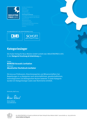 INDUSTRIEPREIS 2015